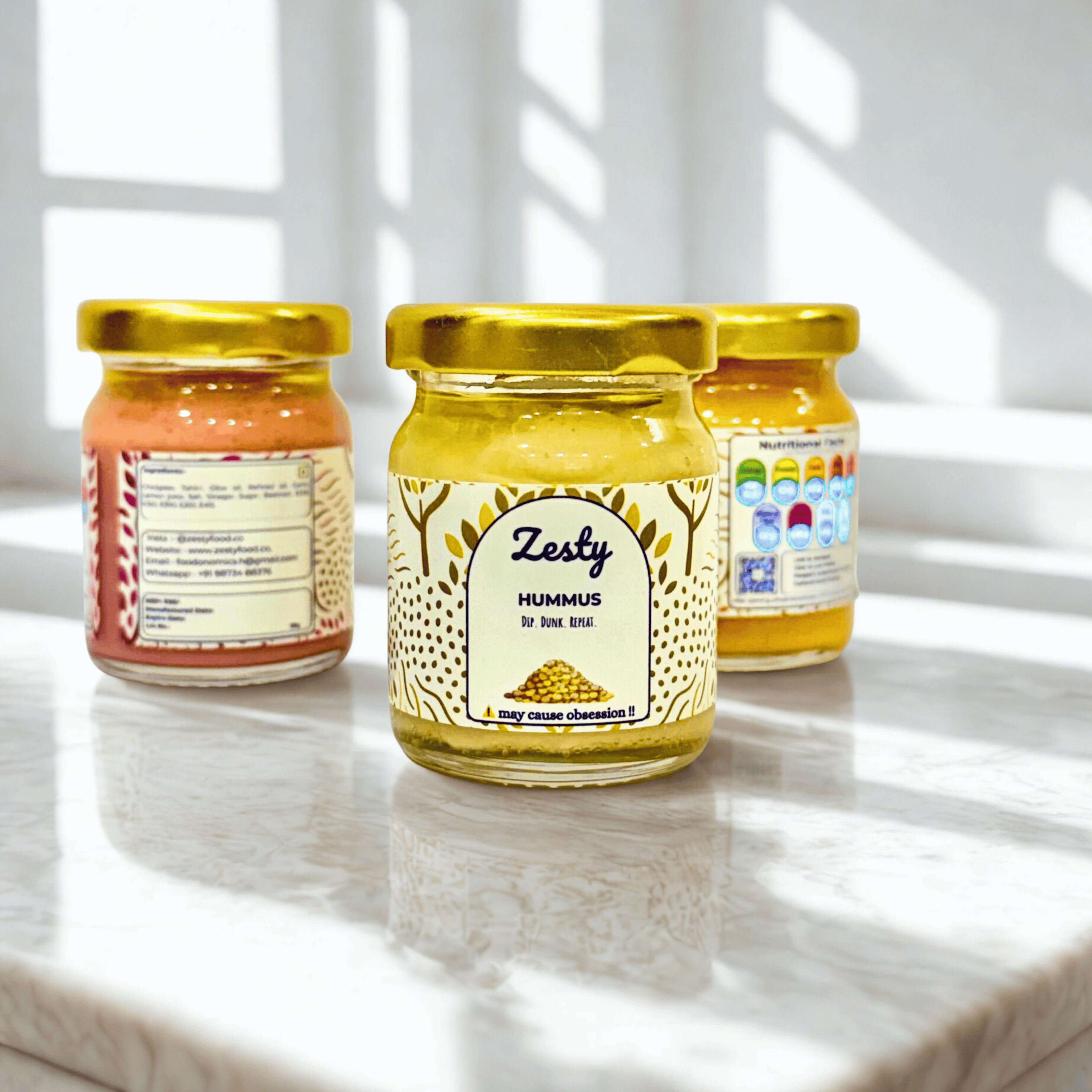 Trial Pack (4-Flavour) | Premium Mini Jar Sampler (50g × 4)