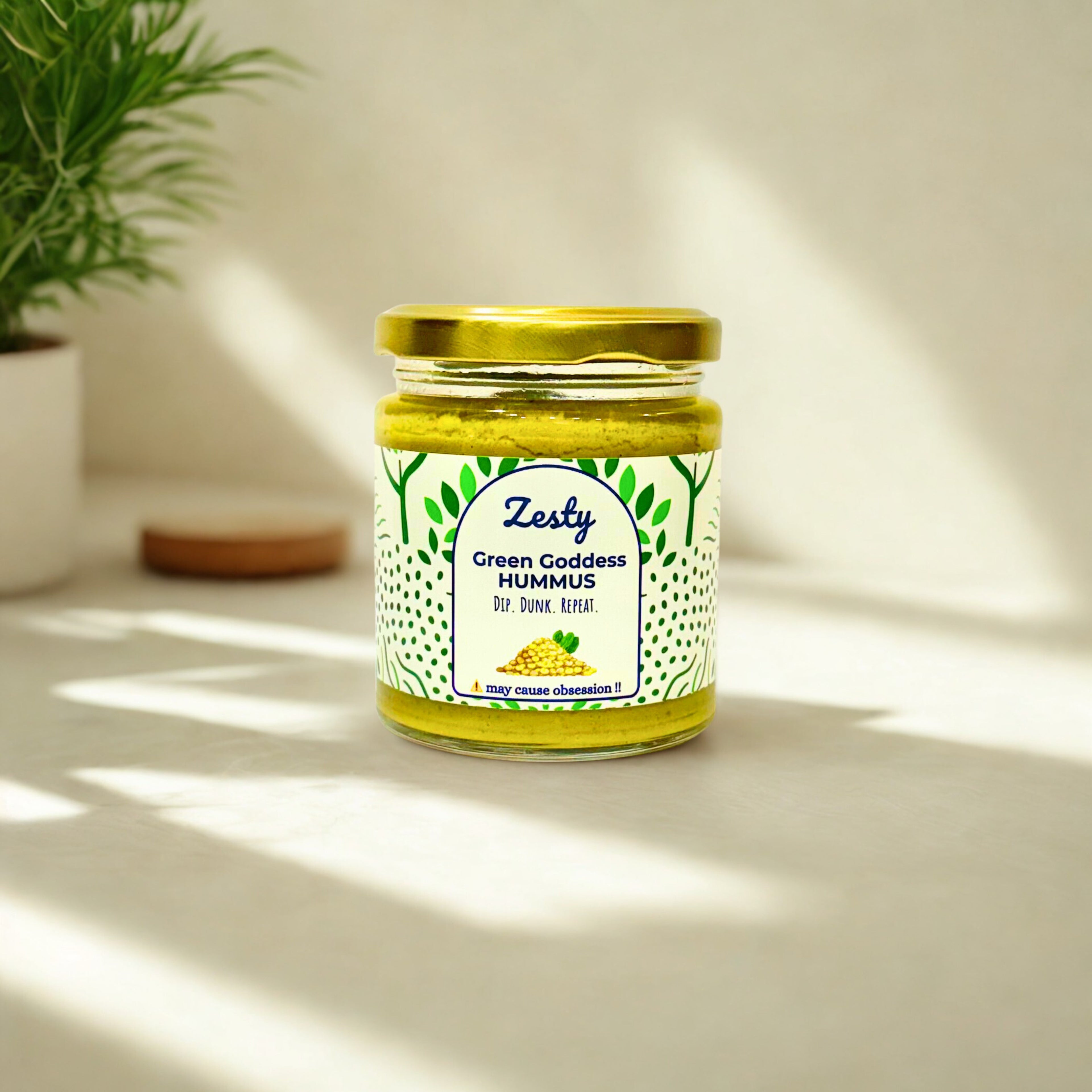 Green Goddess Hummus